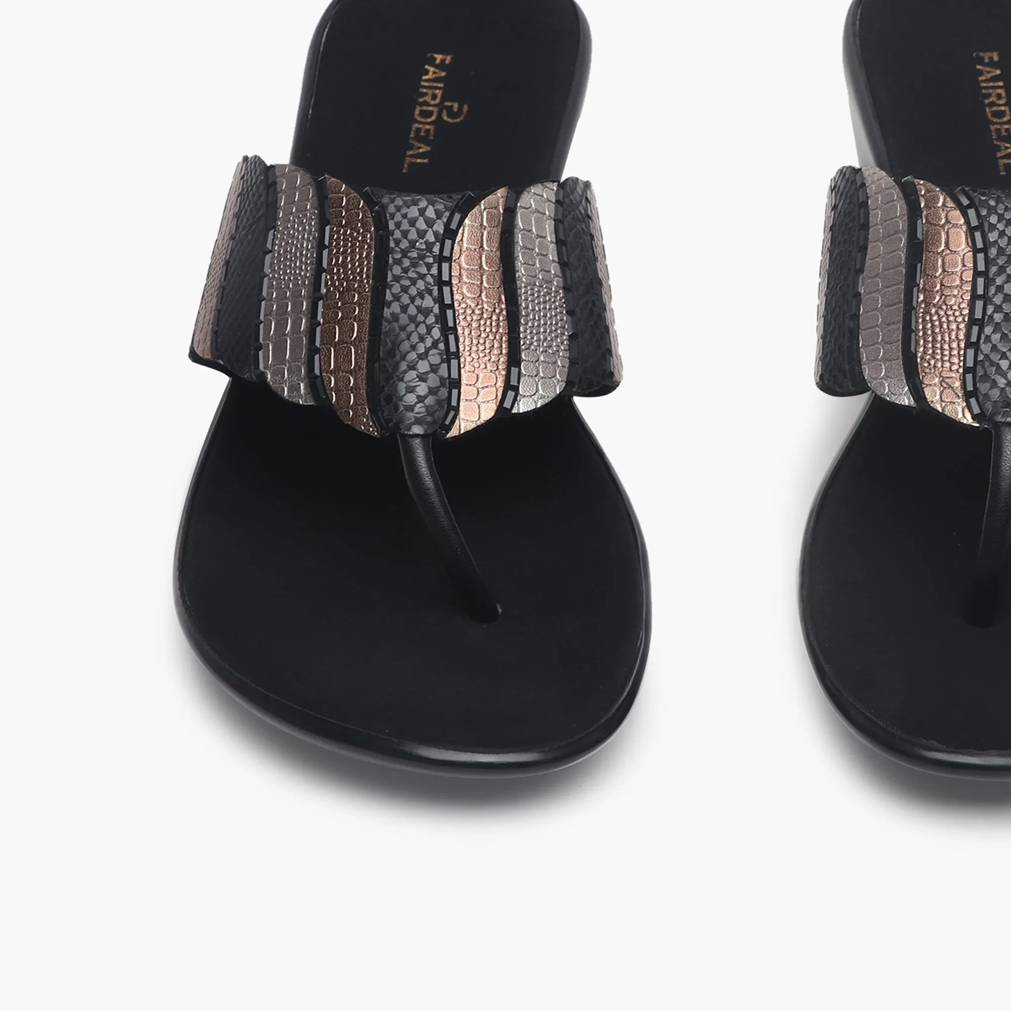 Dual Pattern Slip Ons Mackenzie Snow Slip-ons