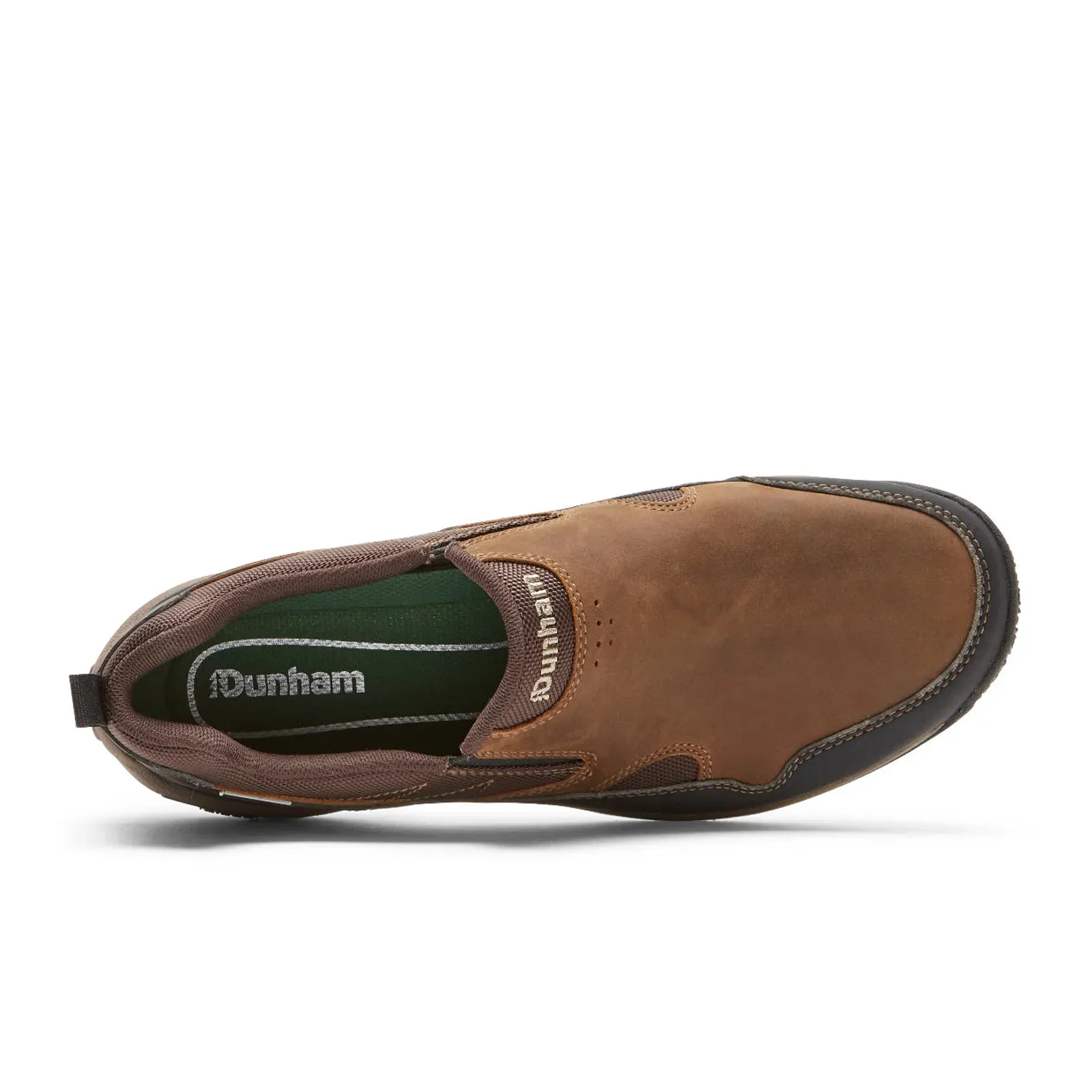 Dunham Ludlow Cloud Plus Slip On (Men) - Brown Best Slip-on Shoes For Elderly