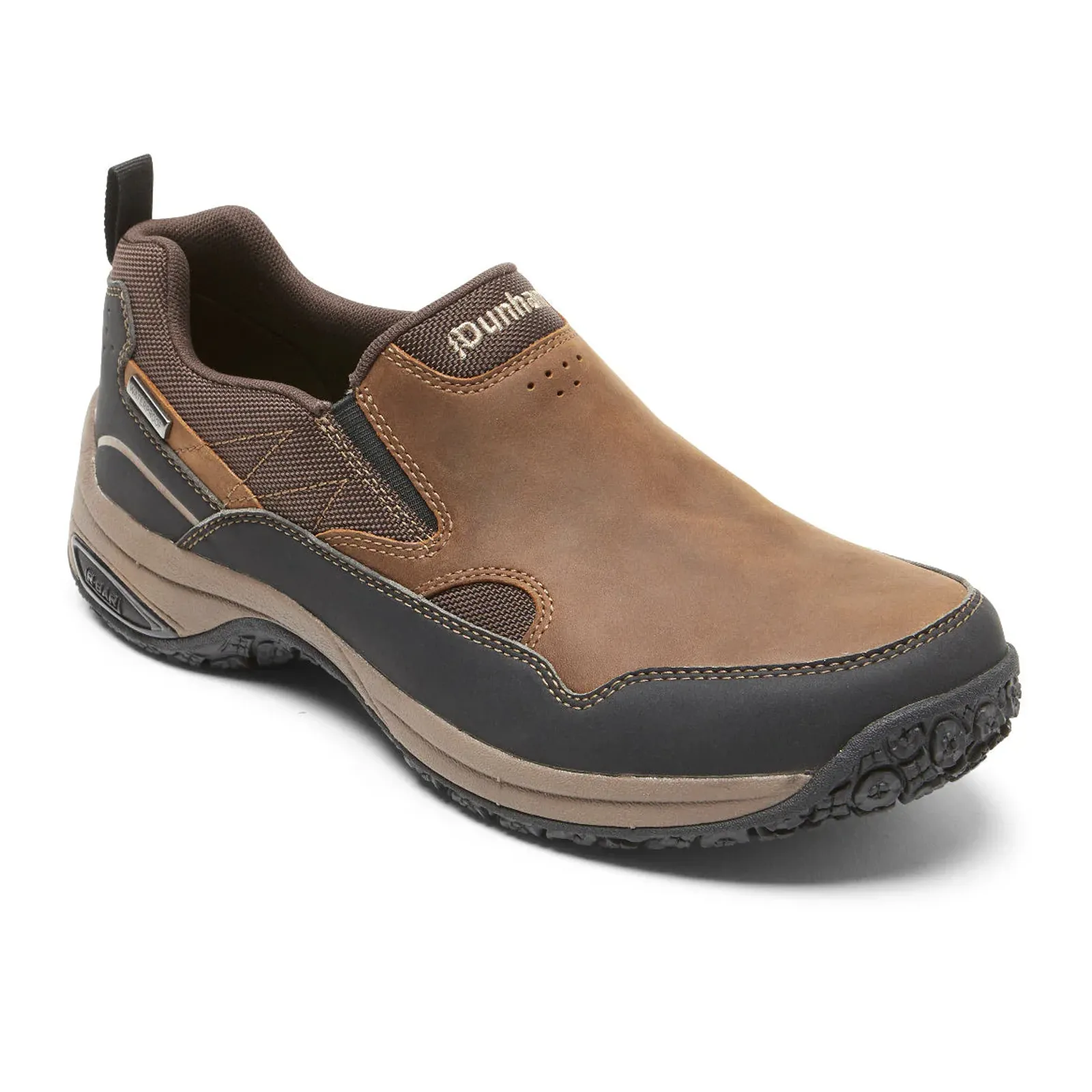 Dunham Ludlow Cloud Plus Slip On (Men) - Brown Slip Ons With Bows