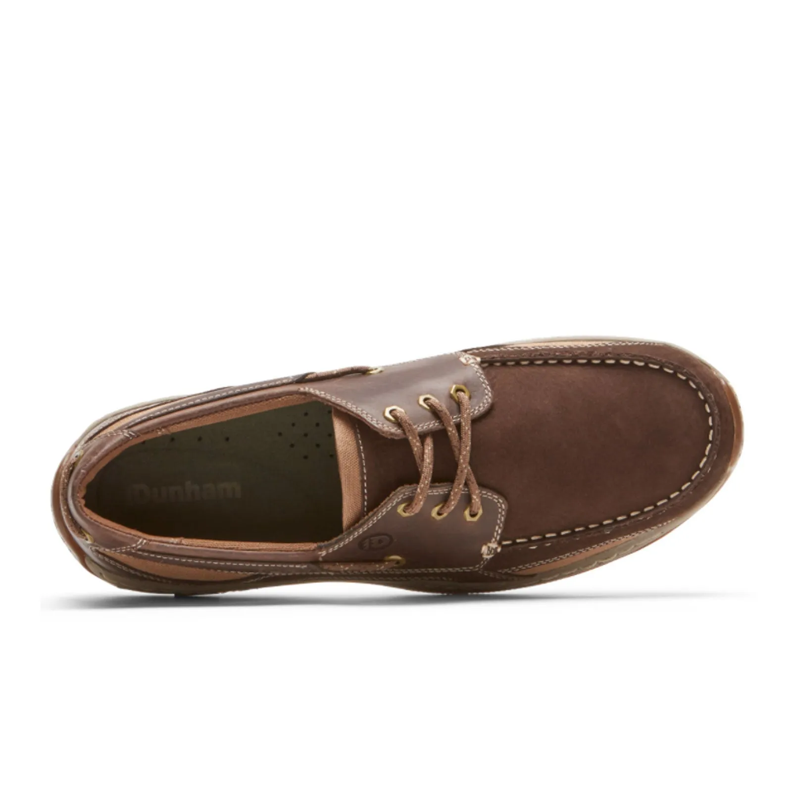 Dunham Waterford Captain Boat Shoe (Men) - Java Nubuck Slip On Arch Support Shoes