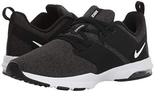 Nike Women's Air Bella Trainer Sneaker, Black/White - Anthracite, 8 Regular US Asics Shoes Overpronation