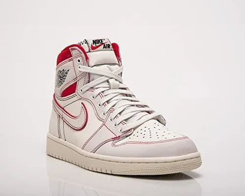 Running Shoes Uk Asics Nike AIR Jordan 1 Retro HIGH OG Sail/Black-Phantom-Gym Red 555088-160 Size US 15