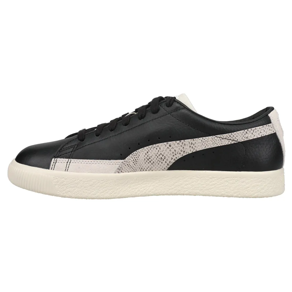 Asics Clay Court Tennis Shoes Basket VTG Snake Print Lace Up Sneakers