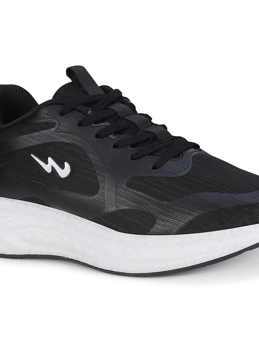 Running Shoes Under 70 SNUG Black Men's Sports Shoes