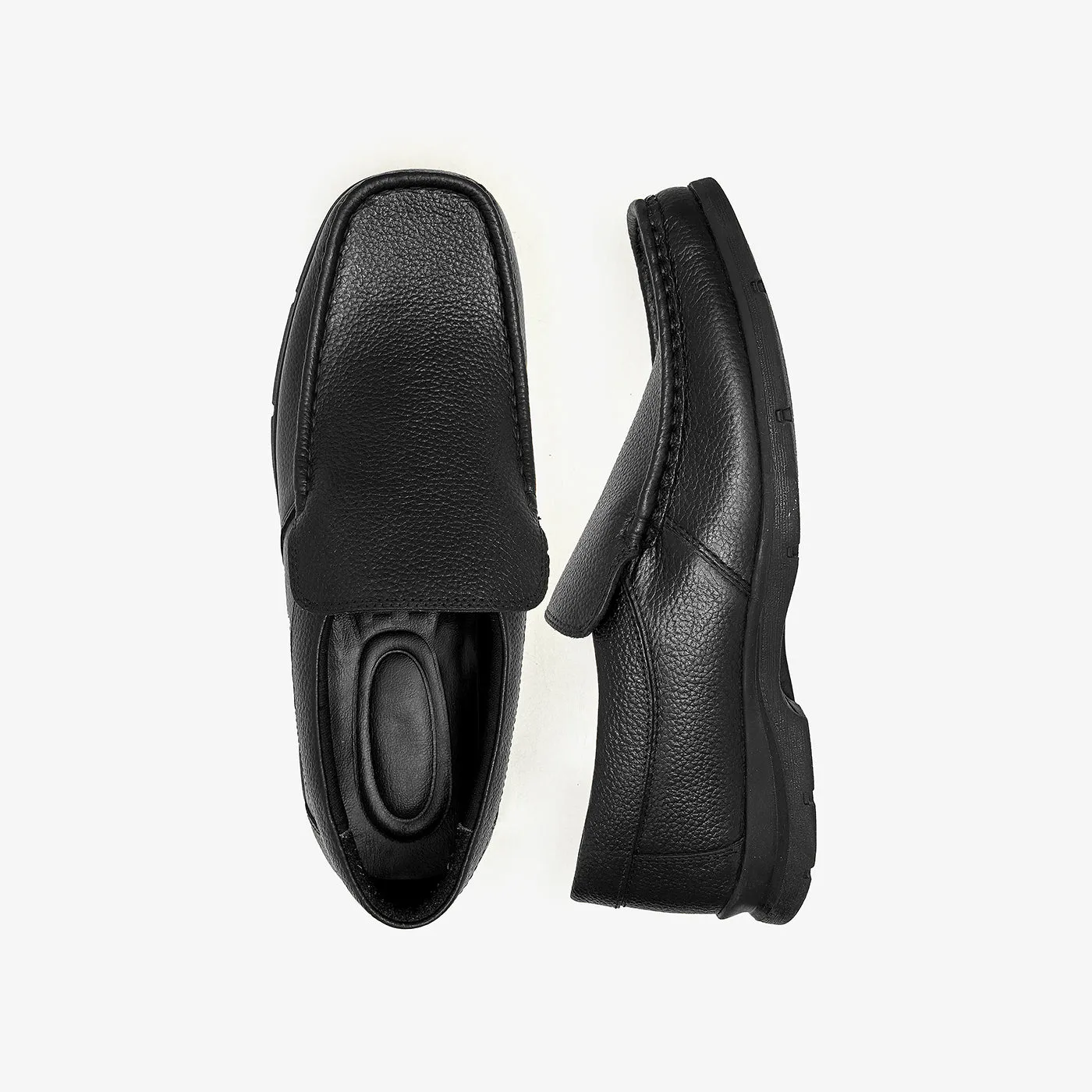 Out N About Slip-on Wedge Men's Leather Moccs