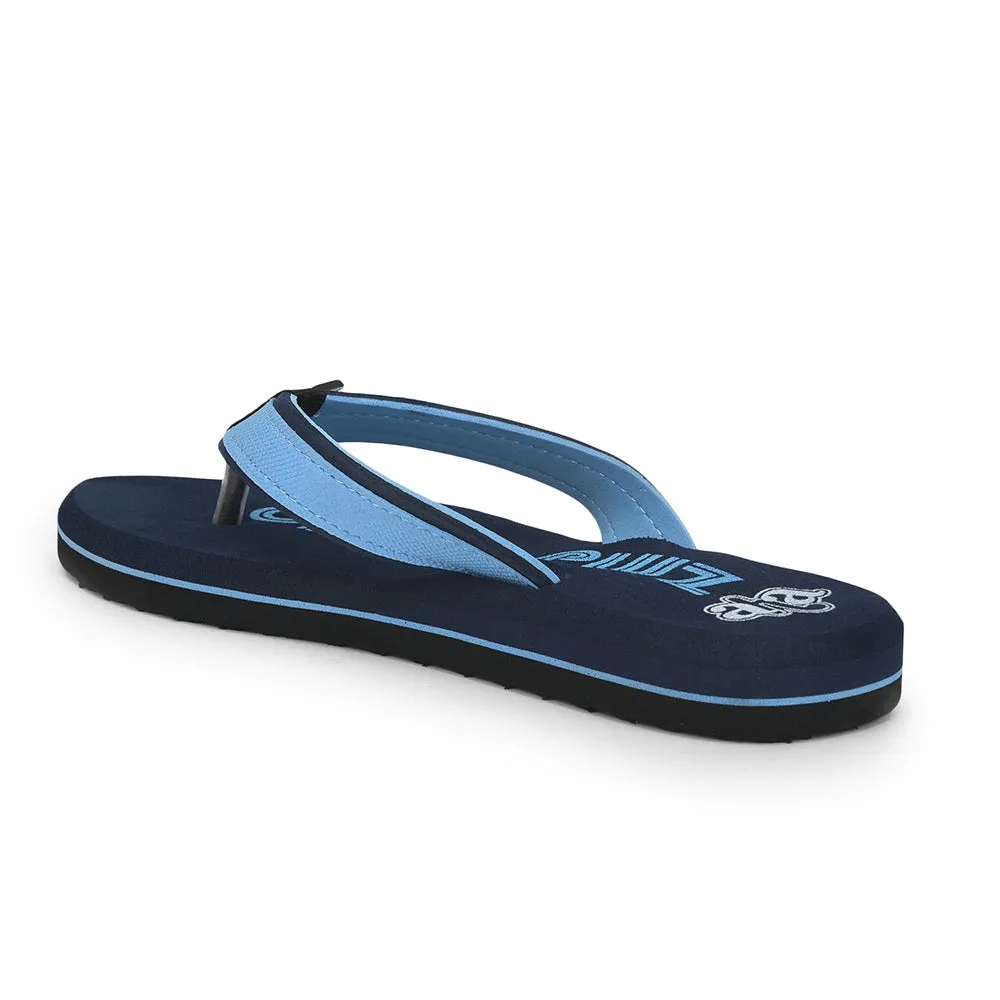A-HA Casual S. Blue Flip Flop For Men ORTHO-1 By Liberty Dusty Slippers