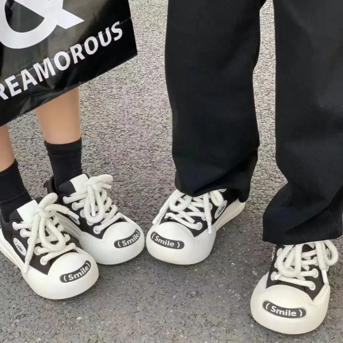 Veja Dekkan Sneakers binfenxie Thick Soled Round Toe Cute Decorative Board Shoes with Breathable Mesh Comfortable and Versatile Casual Sports Shoes