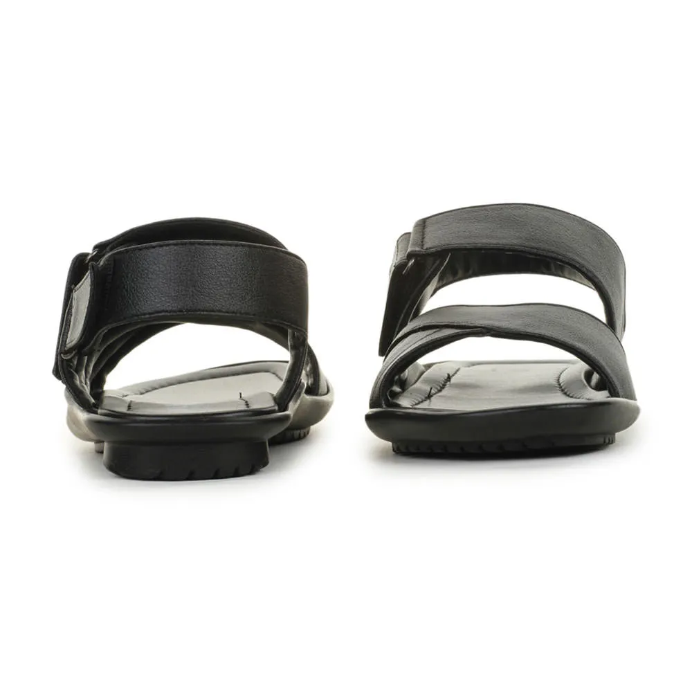 Prince Albert Slippers Coolers Formal (Black) Sandals For Men LAF-202 By Liberty