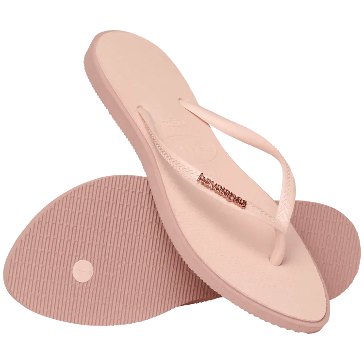 HAVAIANAS Slim Point Sandals - More Colors Available Rainbow Leather 301 Flip Flops