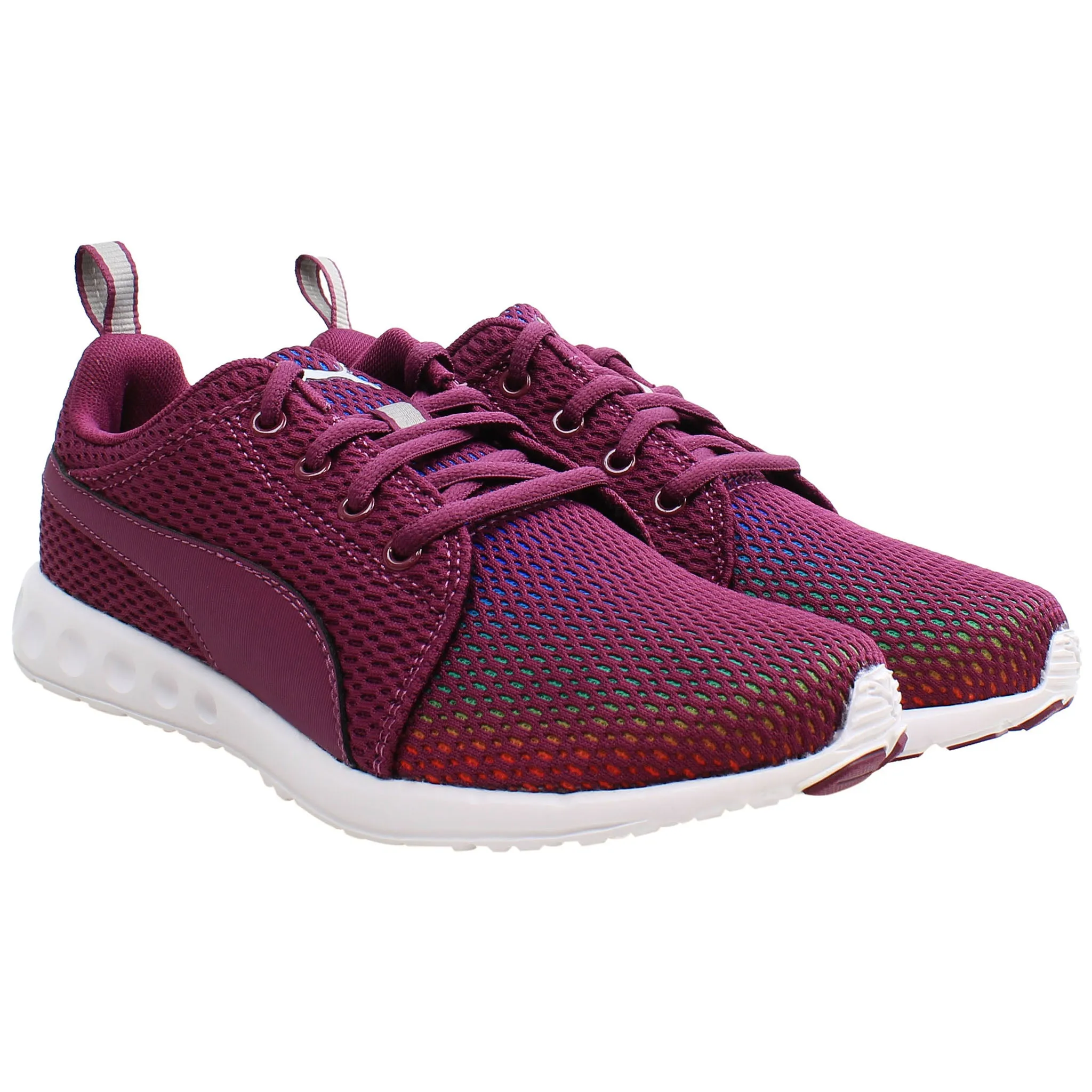 Puma Carson Prism Womens Magenta Trainers Best Asics Shoes
