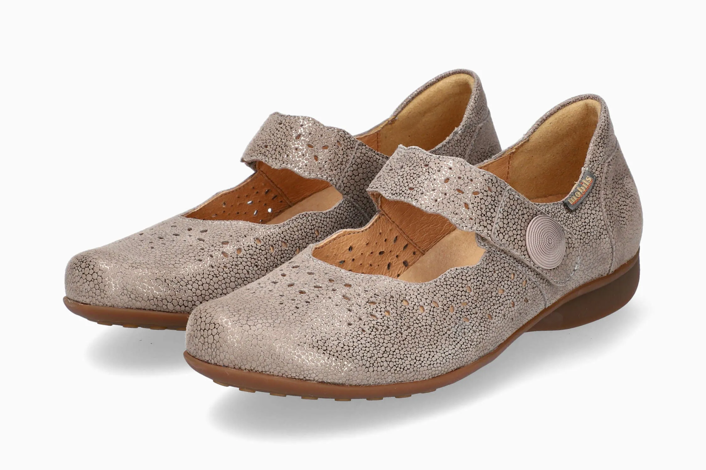 Slip On Tap Shoes Fabienne - Dark Taupe