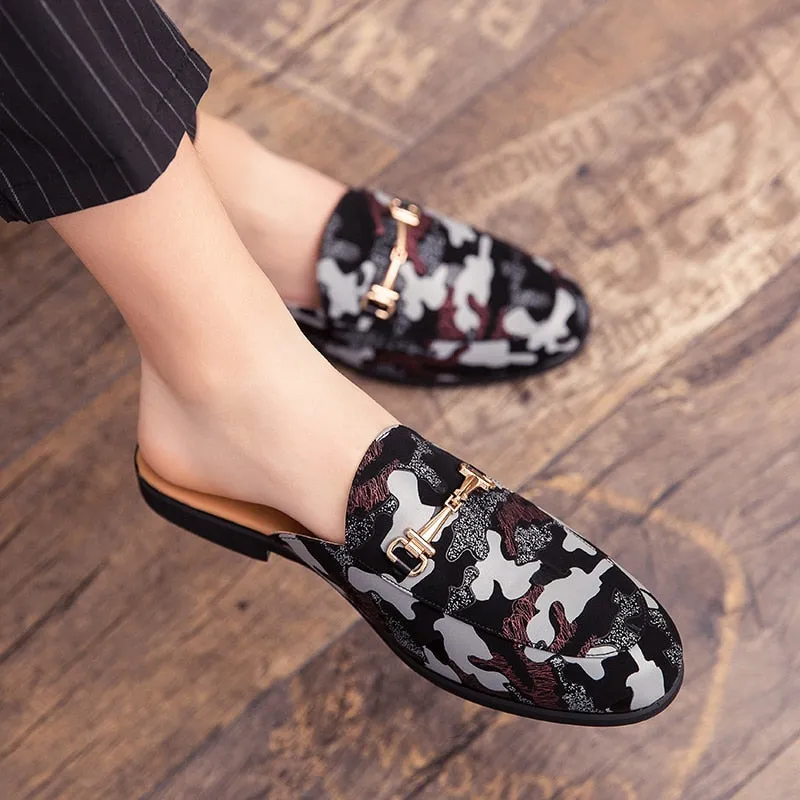 Hey Dudes Paul Loafers PHER Men's Luxury Genuine Leather Backless Loafers