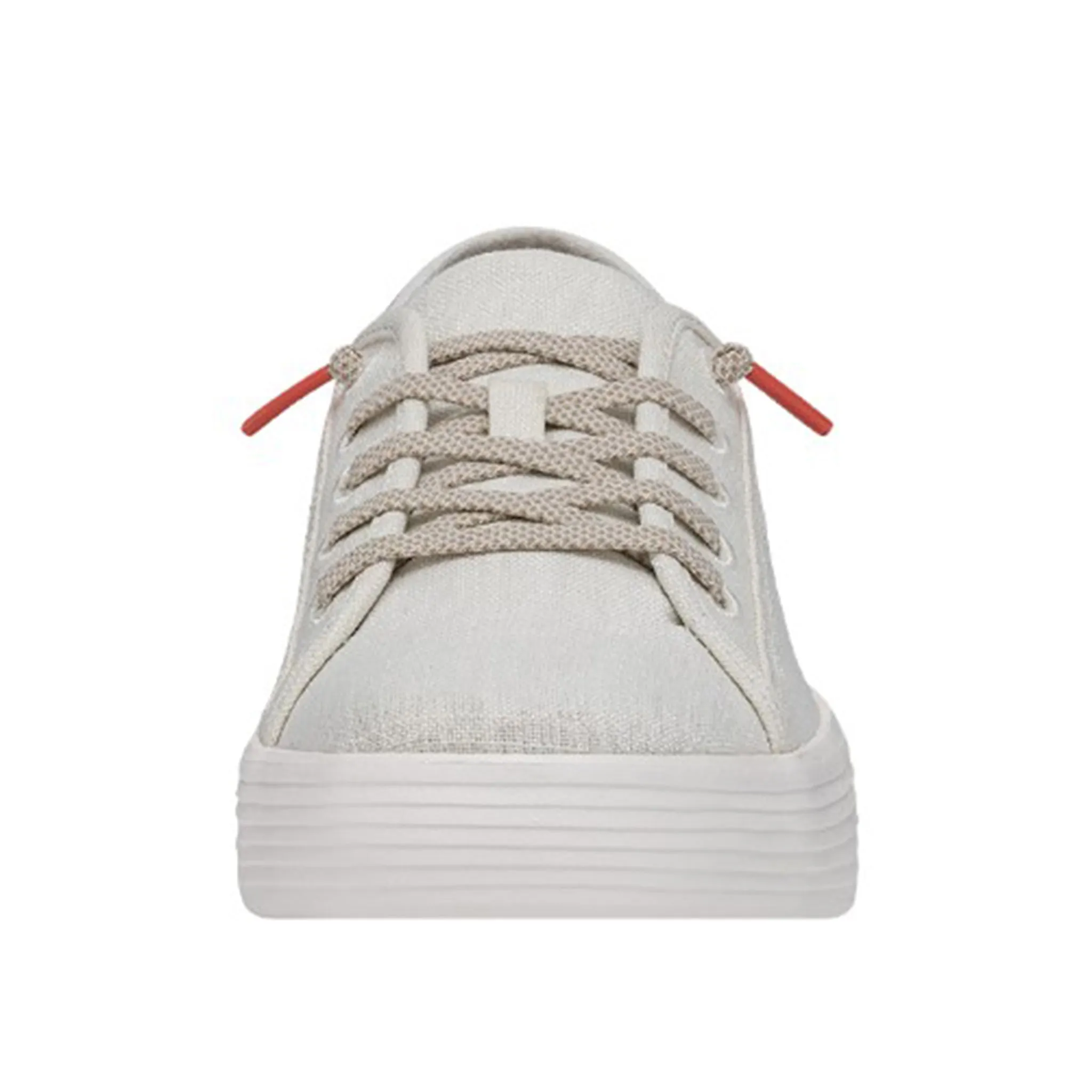 Slip On Work Hey Dude Women's Cody Craft Linen White Shoes