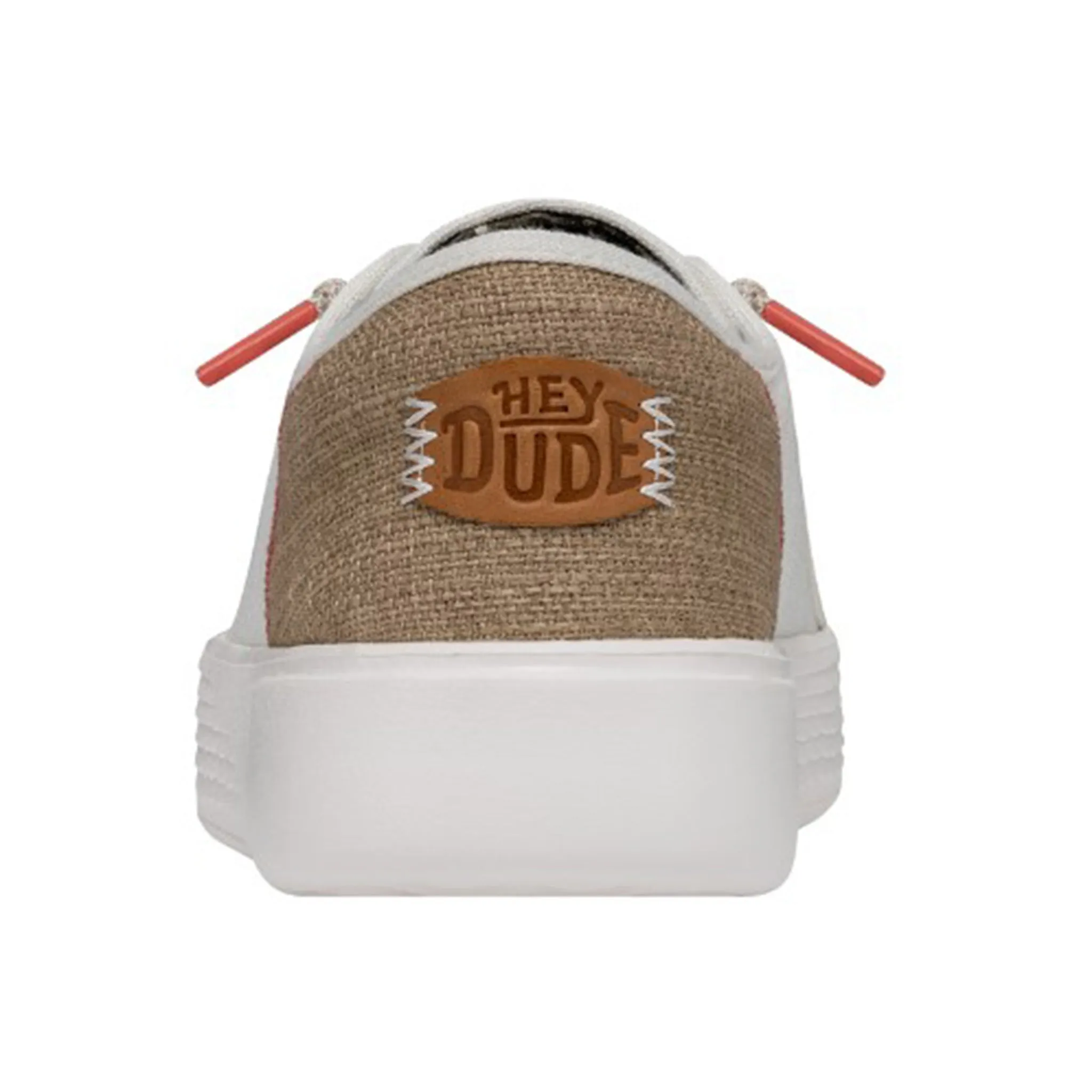 Slip On Skechers Hey Dude Women's Cody Craft Linen White Shoes