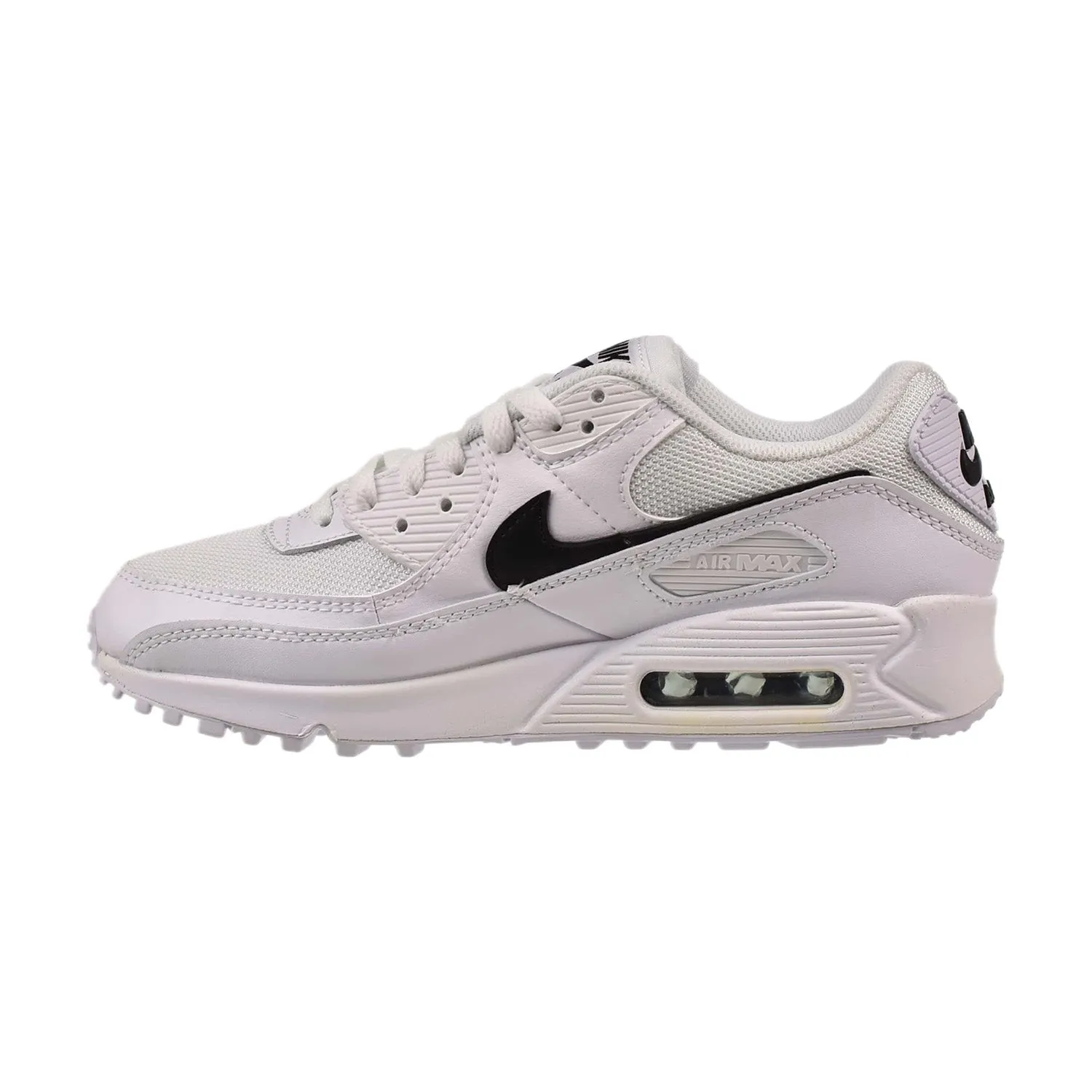 Nike Air Max 90 Women's Shoes White-Black Japan Asics Shoes