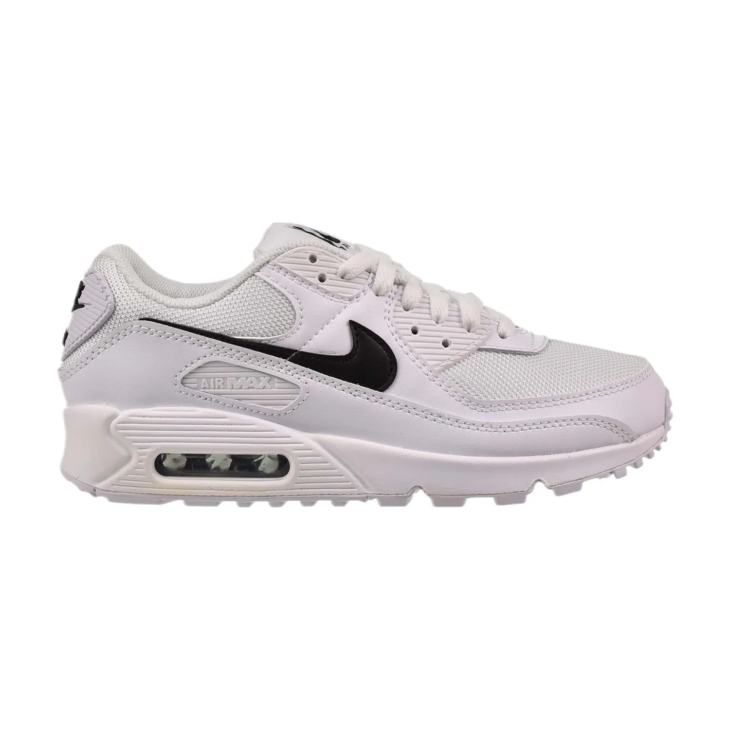 Best Asics Shoe For Underpronation Nike Air Max 90 Women's Shoes White-Black