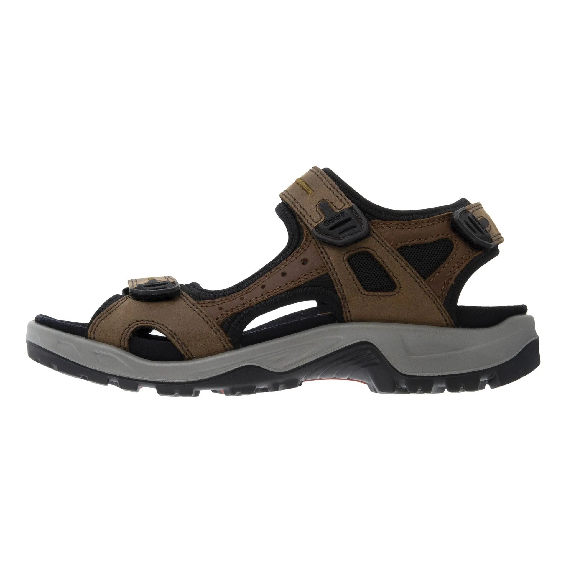 ECCO YUCATAN MEN BROWN - 06956456401 MEN'S Best Sandals Comfort