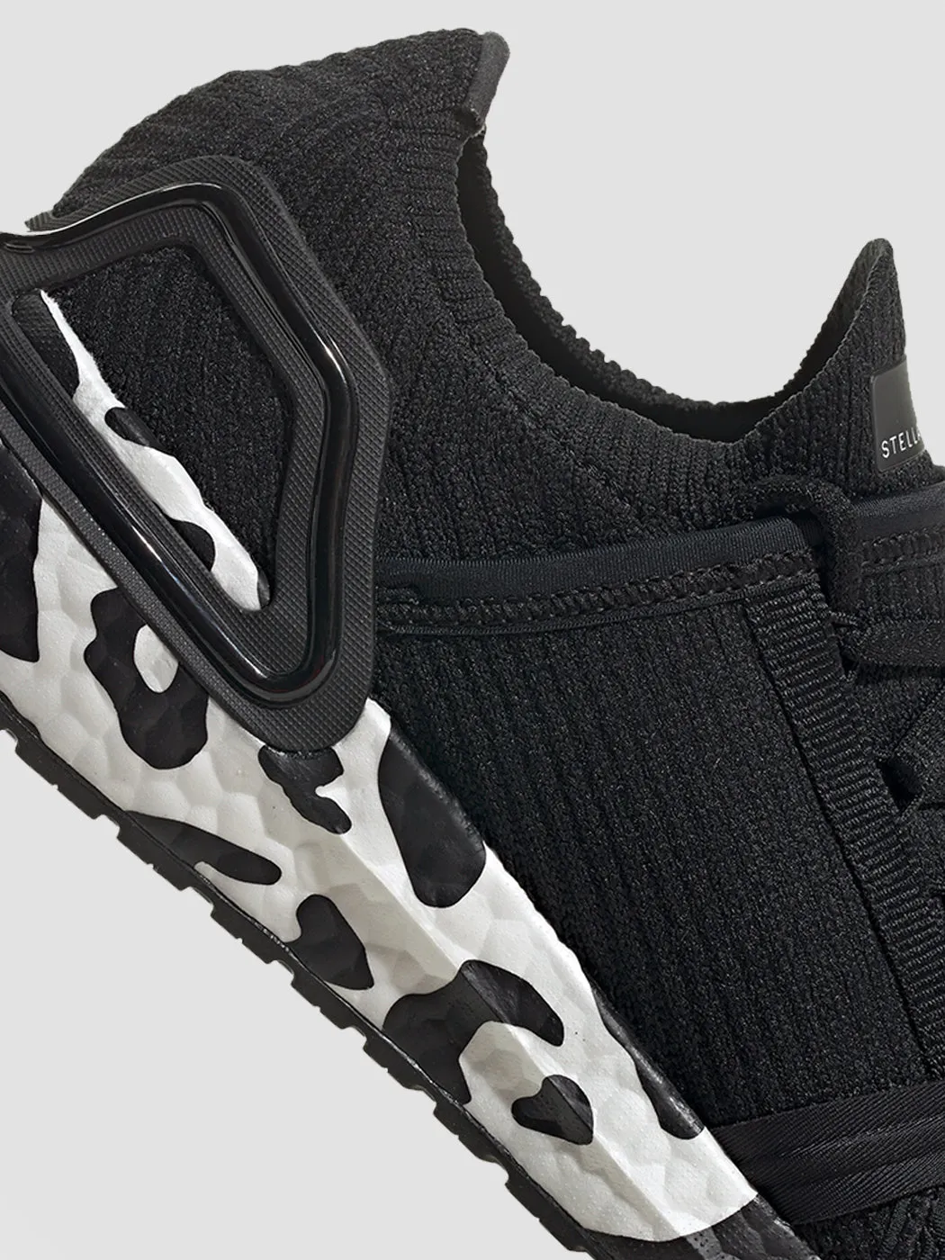 Adidas By Stella Mccartney Ultraboost 20 - Core Black/Core Black/Green Adidas Shoes For Wide Feet