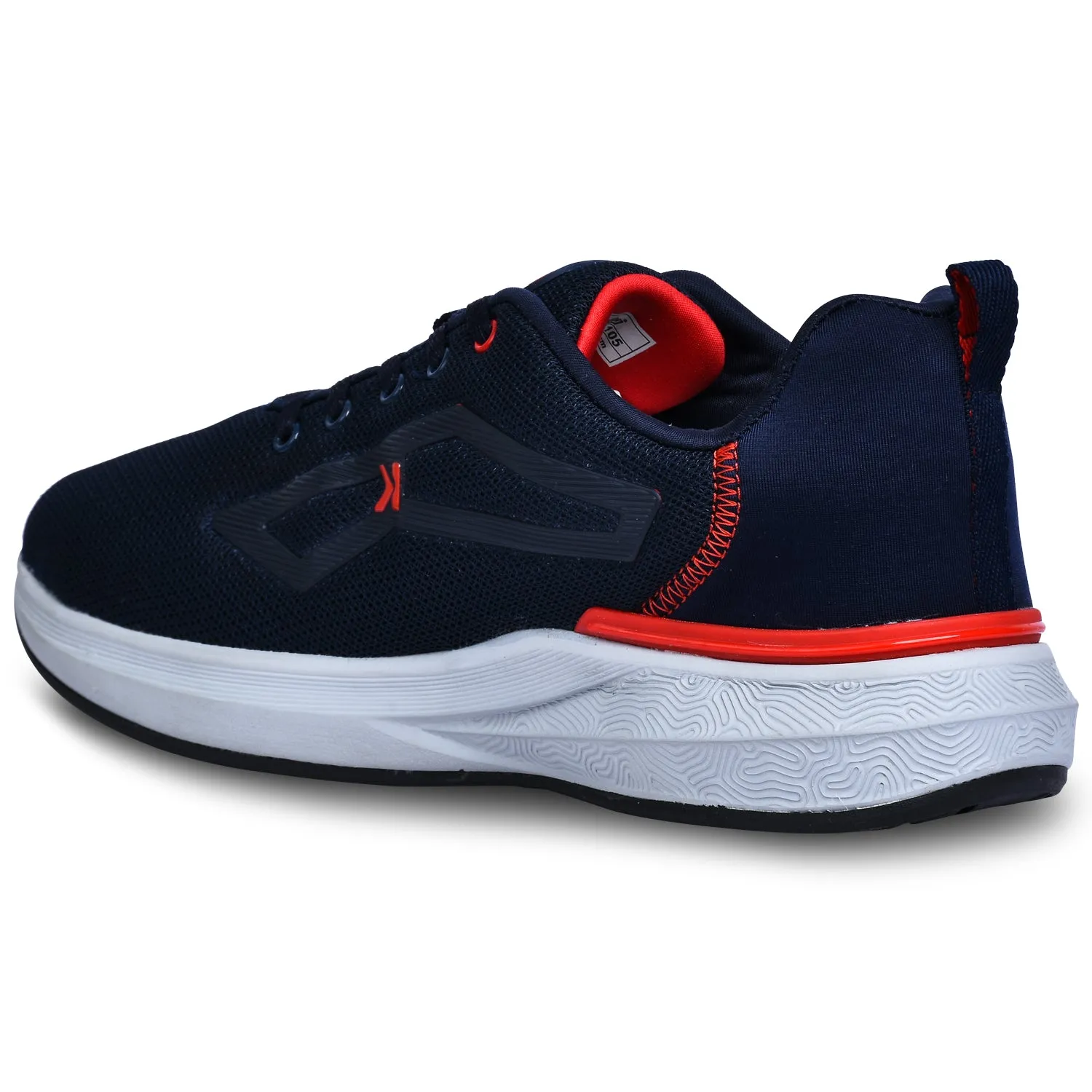 Eeken KESHGIA105 Navy Blue And Red Lightweight Anti-Skid Walking Shoes For Men Shoe Stores In Birch Run Mi