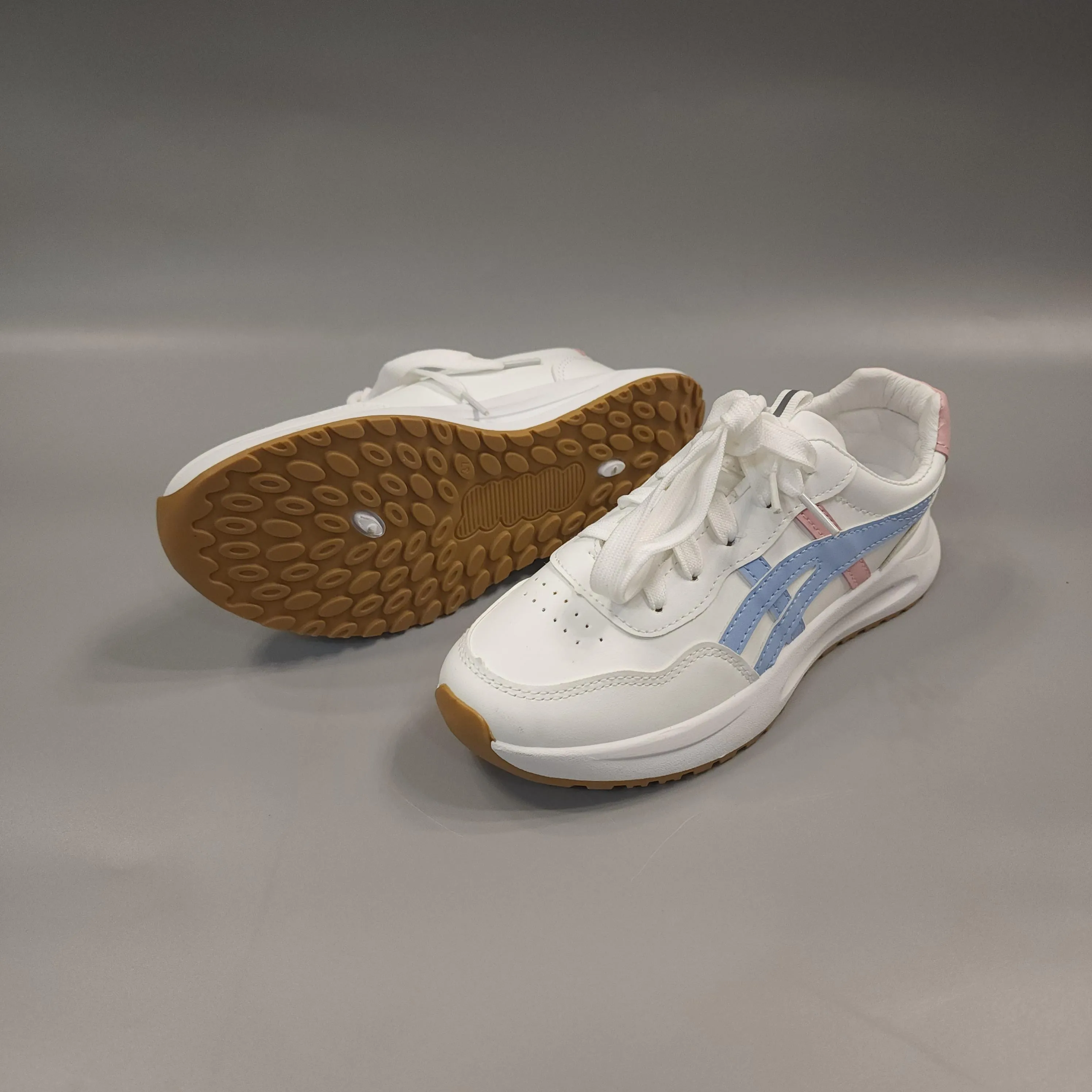 Gym Sneakers Pink Blue Sneakers