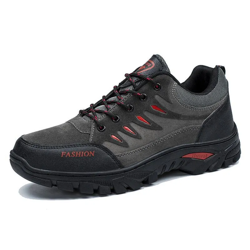 Running Shoes On Springs Men's Casual Flat Heel Hiking Shoes