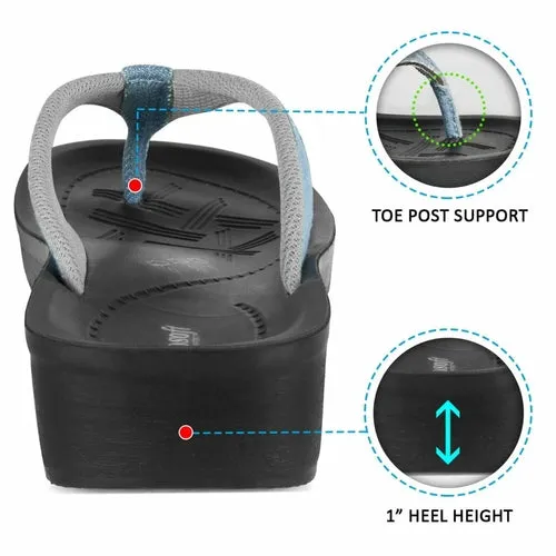 Aerosoft Serge Comfortable Women Thong Sandals Sassy Flip Flops