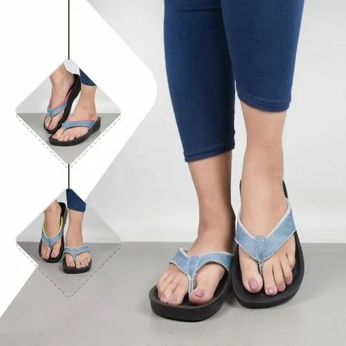 Aerosoft Serge Comfortable Women Thong Sandals Wedges Flip Flop