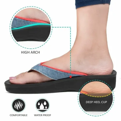 Aerosoft Serge Comfortable Women Thong Sandals Flip Flop Image