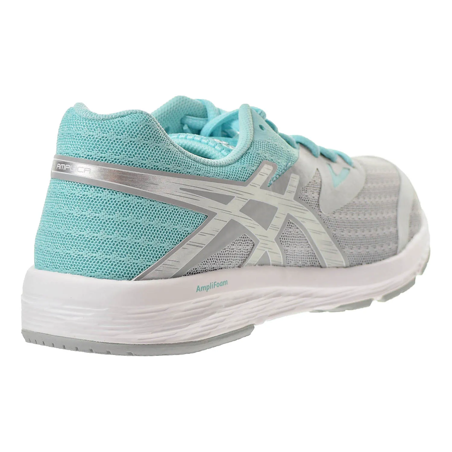 Asics Gel-rocket 11 Volleyball Shoe Asics Amplica Women's Runing Shoes Mid Grey/Silver/Aruba Blue