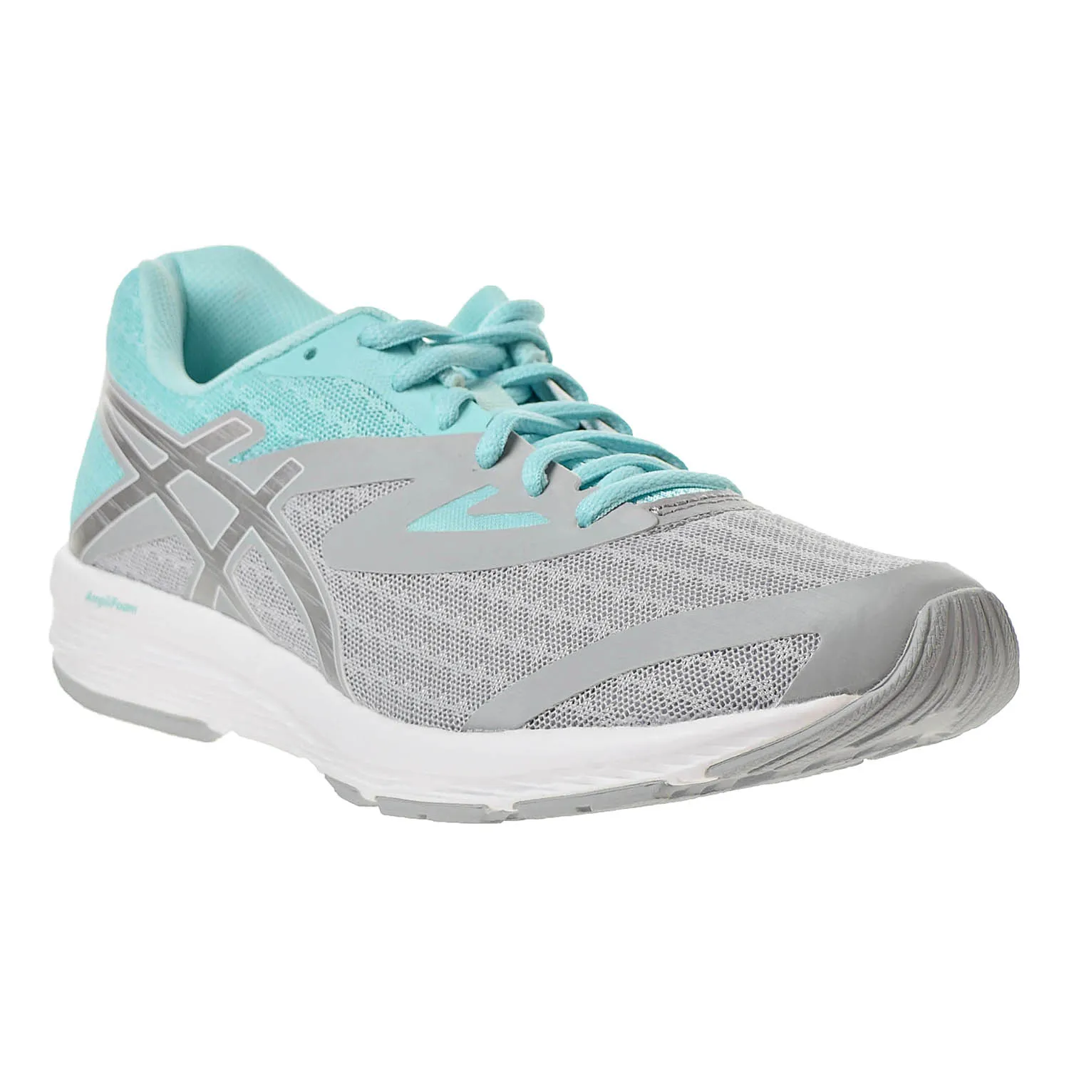 Asics Amplica Women's Runing Shoes Mid Grey/Silver/Aruba Blue Asics Gel Fortitude 7 Running Shoe