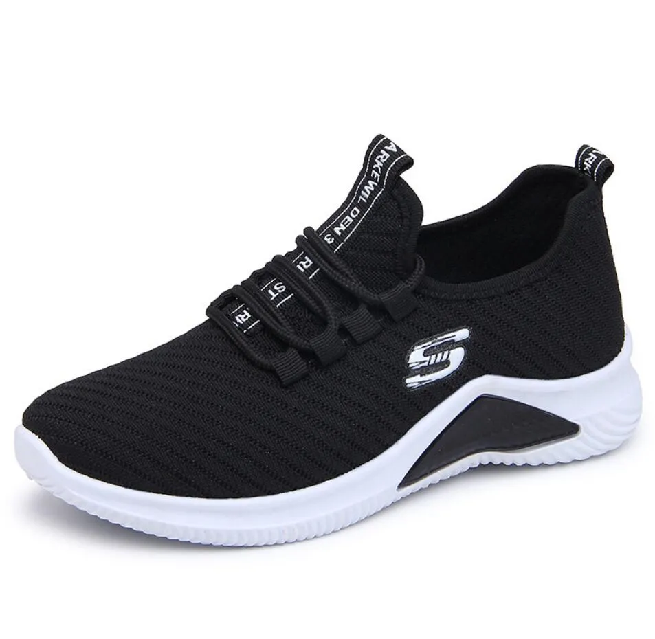 Sneakers Photos Women Sneakers 2020 Ladies Sports Shoes Ladies Trainers Platform Woman Baskets Femme Dames Black Mujer Tenis Feminino