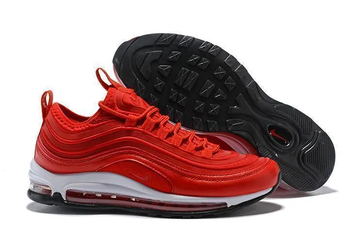 Nike Air Max 97 Red White Shoes !!! CYBER MONDAY SALE !!! Sizing Asics Running Shoes