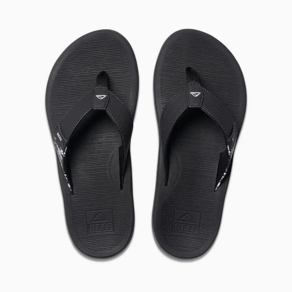 Cinderella Flip Flops Reef - Women's Santa Ana Black/White