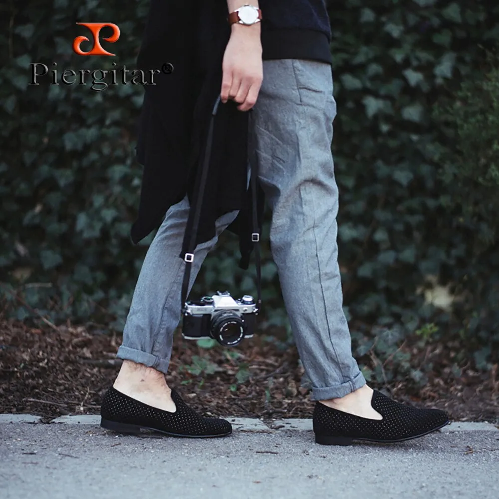 Polka dots handmade casual loafers flats Loafers Mk Shoes