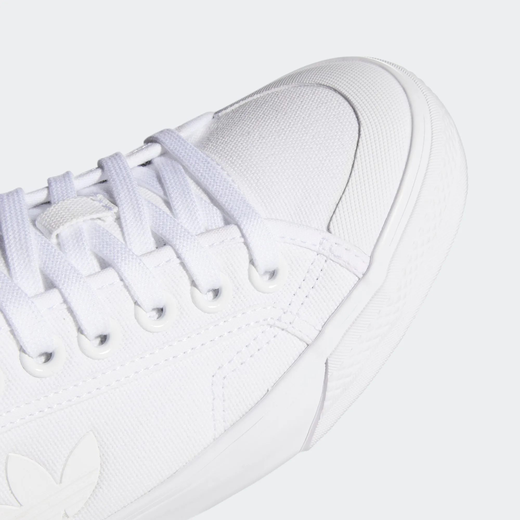 Adidas Football Soccer Shoes Men's adidas Originals Nizza Trefoil Shoes White