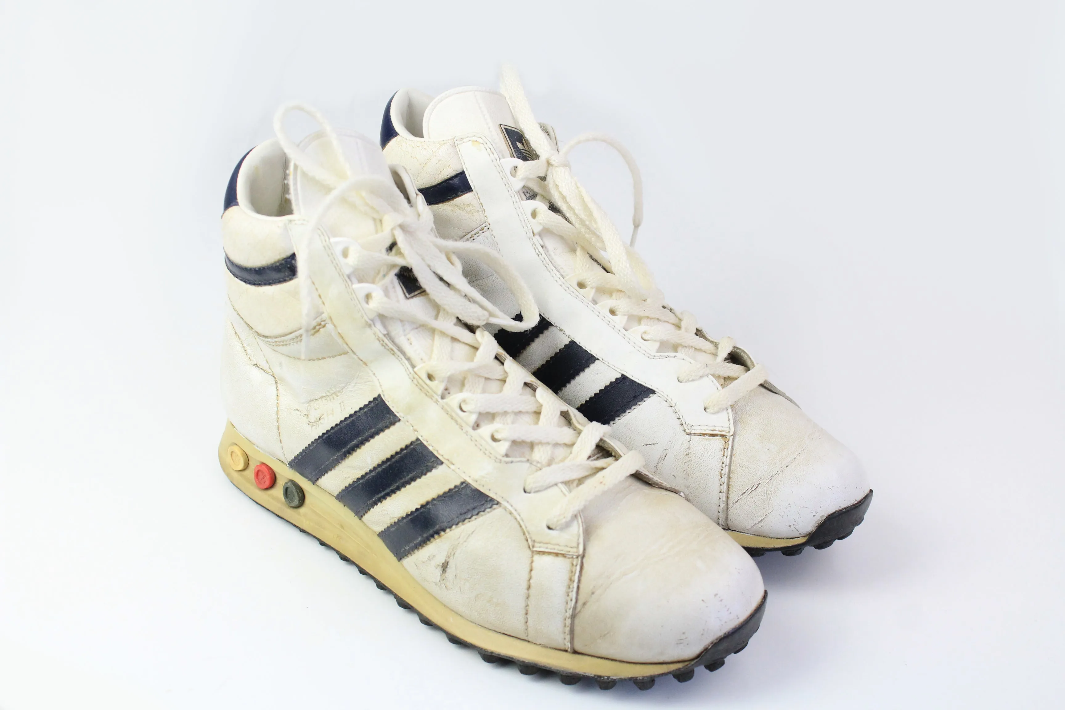 Adidas House Shoes Vintage Adidas Jogging High 2 Sneakers EUR 41