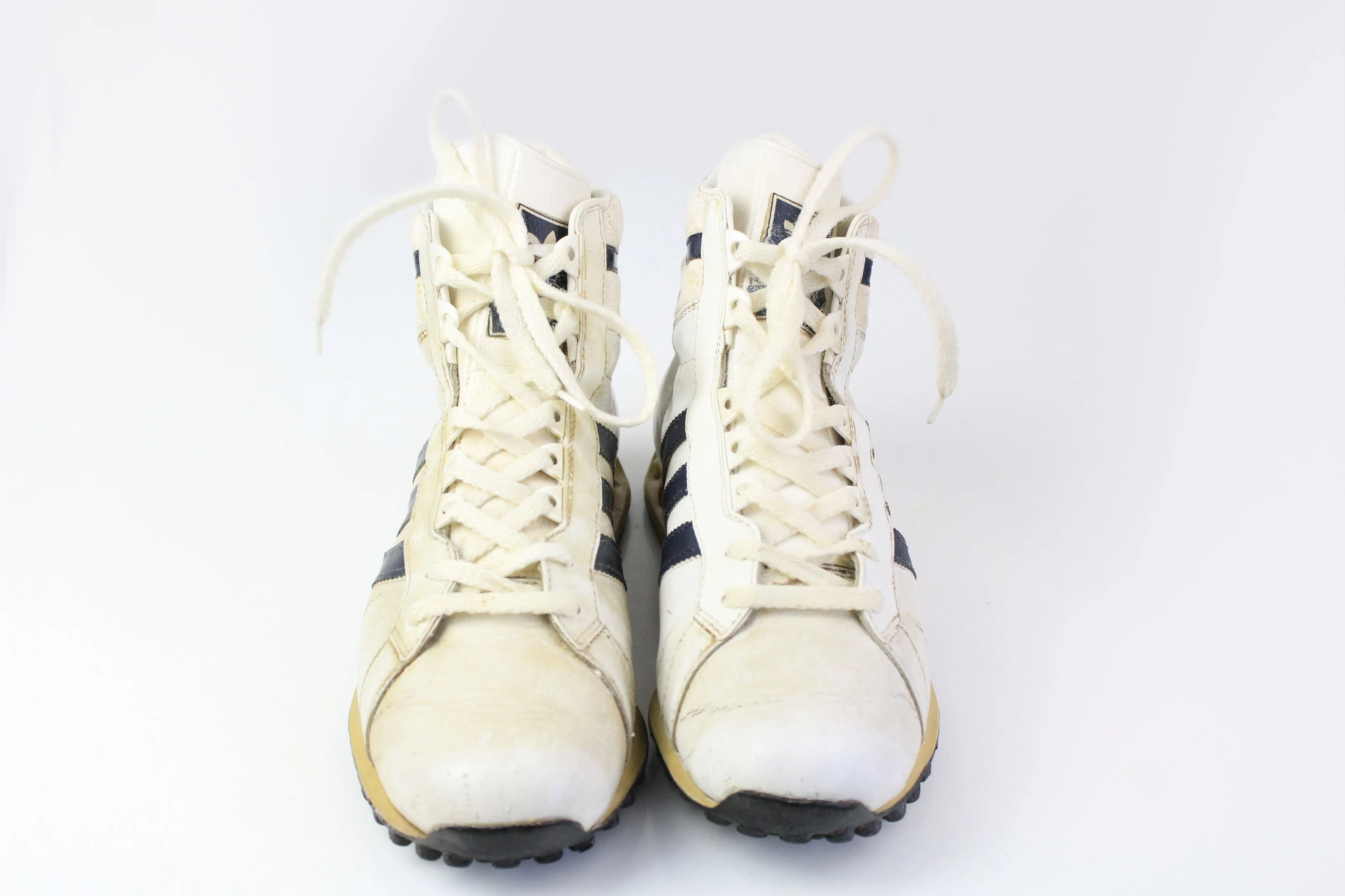 Adidas Kickboxing Shoes Vintage Adidas Jogging High 2 Sneakers EUR 41