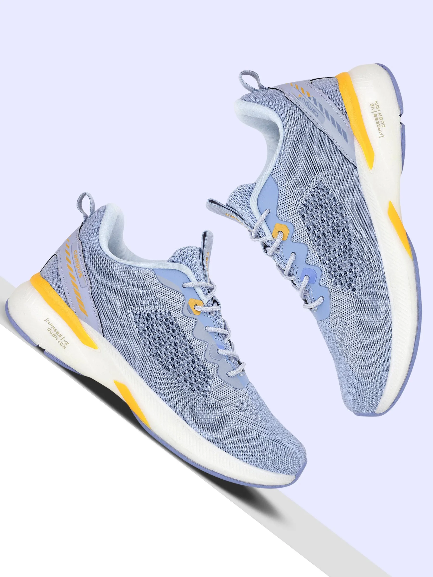 Running Shoes Platform KEREN Blue Women's Running Shoes