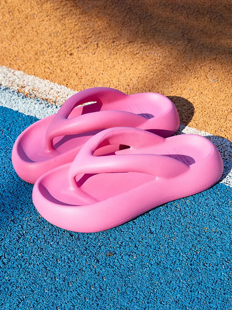 Banana Slippers Women'S Solid Color Flip-Flop