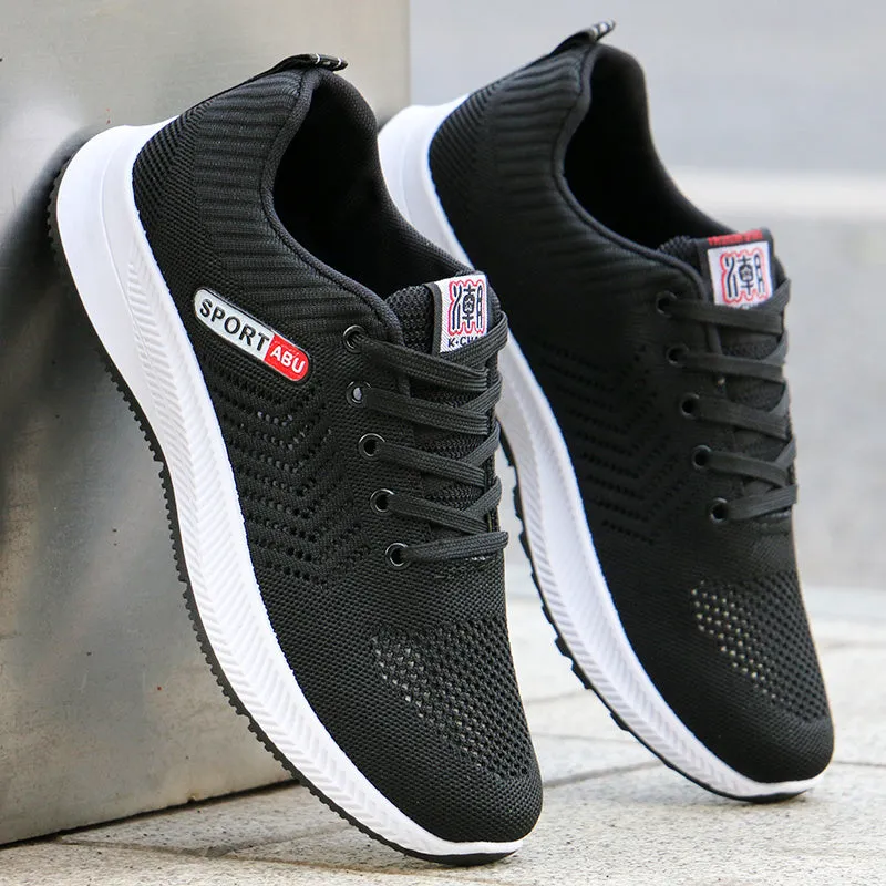 Lightweight Steel Toe Work Boots Breathable Mesh Shoes Casual Sports Shoes Deodorant Tide Shoes Non-Slip Running Shoes Work Shoes Men