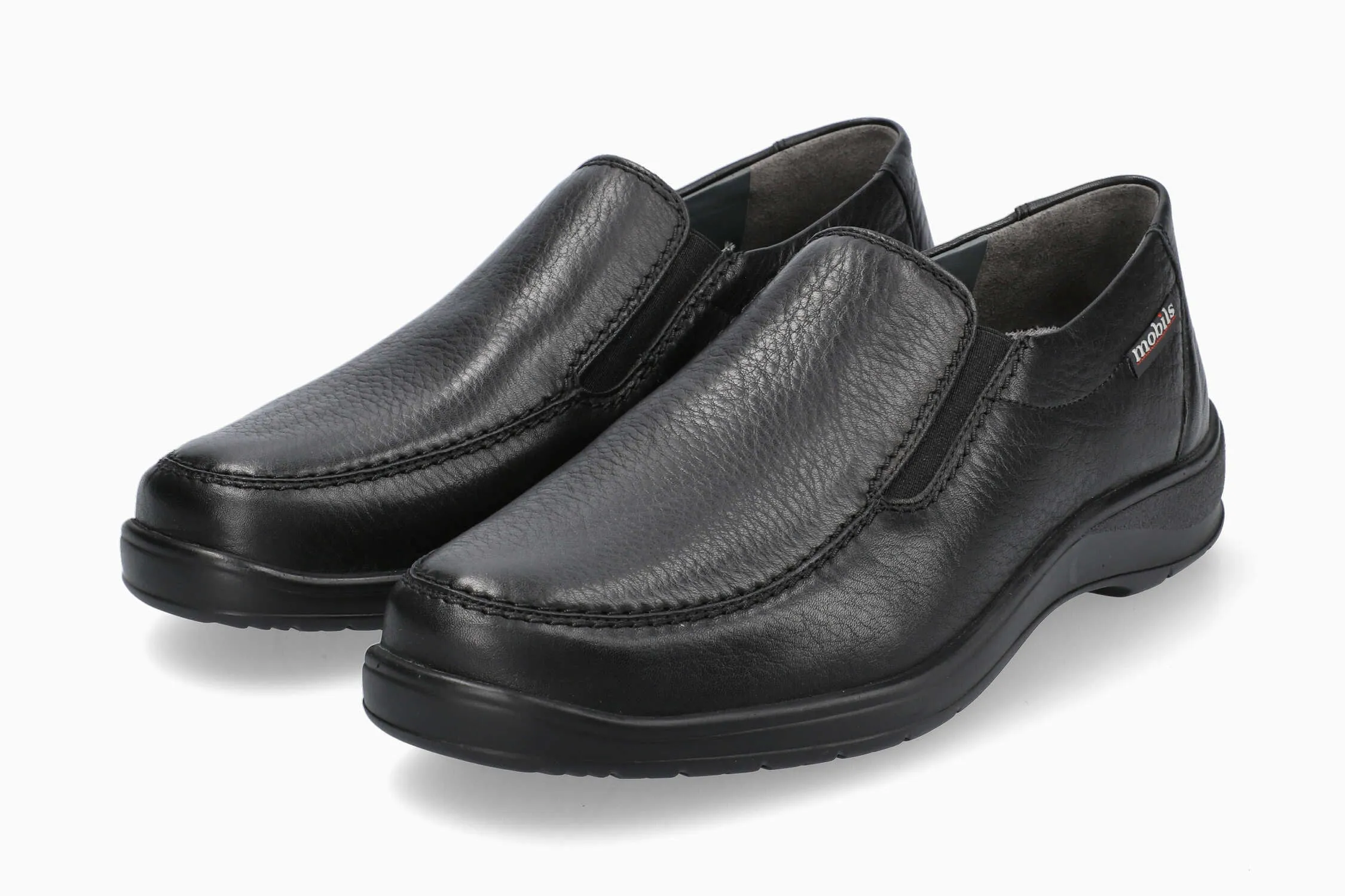 Ewald - Black Slip On Shoes Size 8