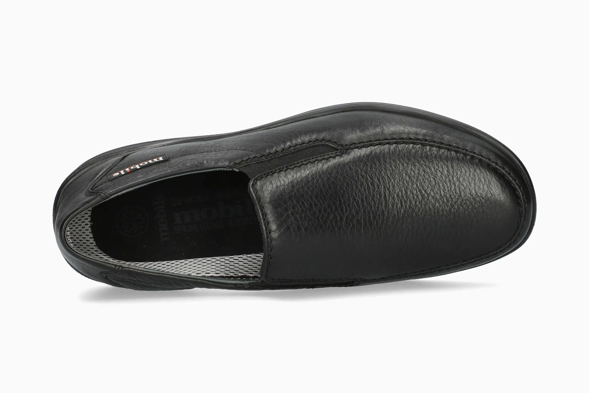 Ewald - Black Canvas Slip On Shoes