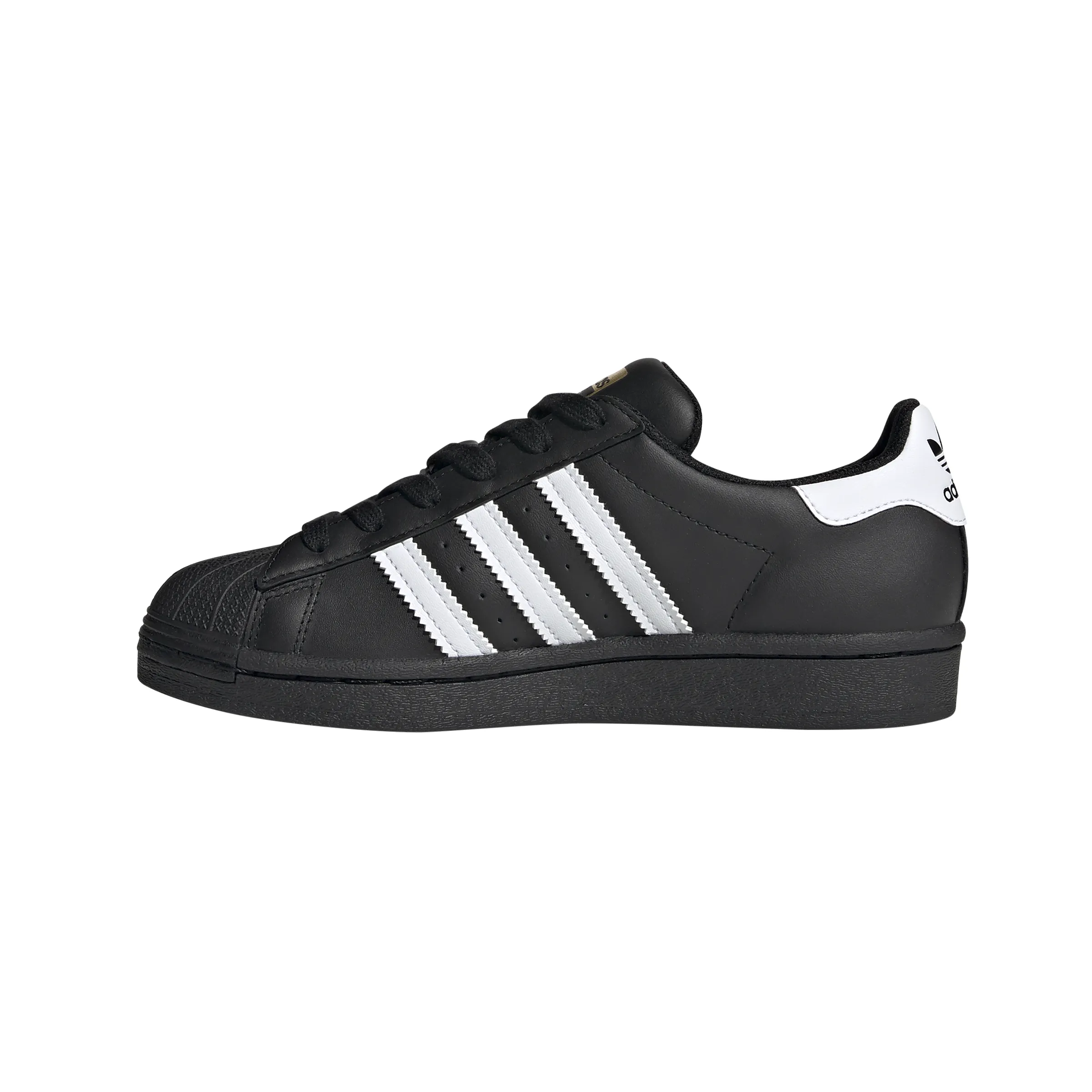 Outlet Shoes Adidas Big Kids' Adidas Superstar J "Core Black Cloud White"
