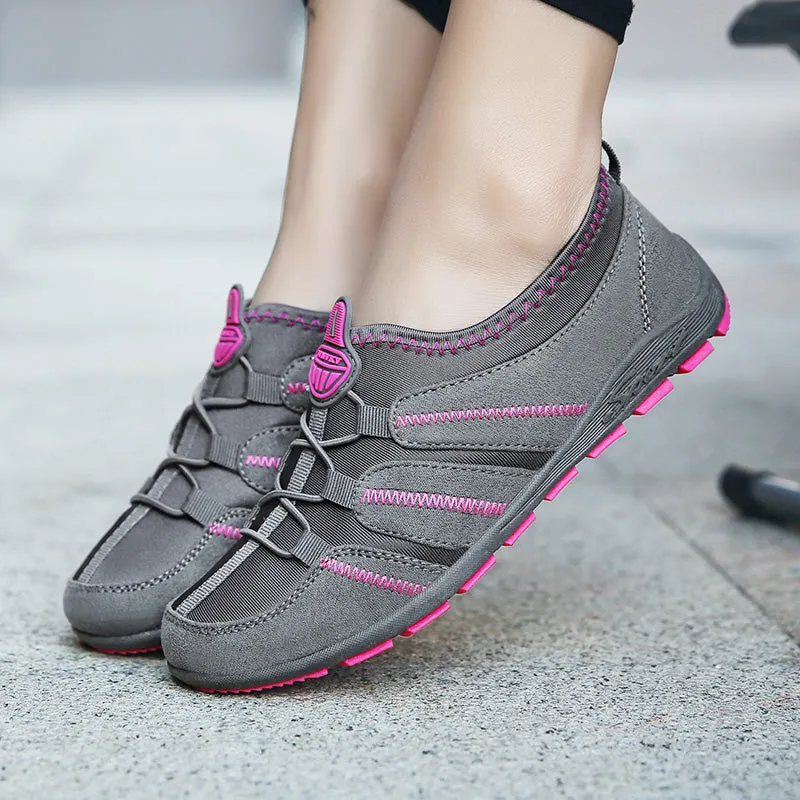 2023 Women Shoes Air Mesh Breathable Sneakers Women Casual Shoes Fashion Ladies Shoes Slip-On Outdoo Nine West Heeled Loafers