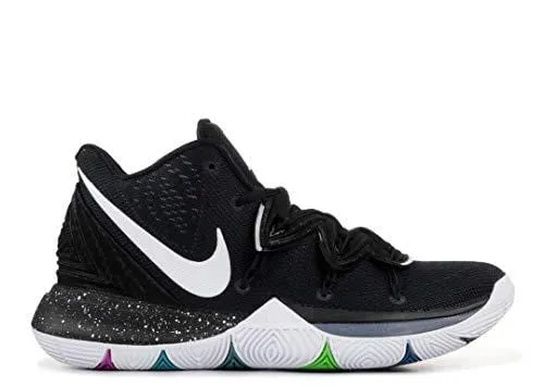 NIKE Men's Kyrie 5 Basketball Shoes (10.5, Black/Multi) Asics Aggressor 2 Wrestling Shoes
