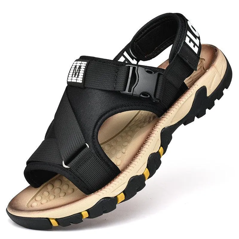 Best Hiking Sandals Explore the New Sandals Men's Beach Shoes | Stylish, Non-slip Dual-use Slippers