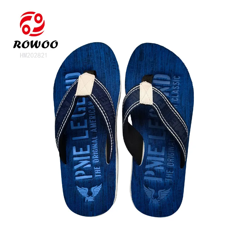 Fashion Men Customized Logo Flipflops Breathable Summer Slipper Sandals Men Footwear Shoes Pikolinos Palma Sandals