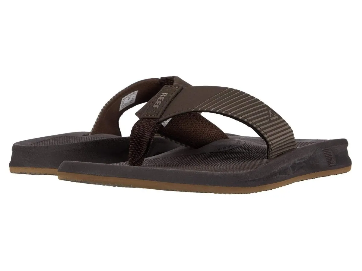Best Support Sandals Reef Men's Phantom II Safari Brown Flip Flop Sandal
