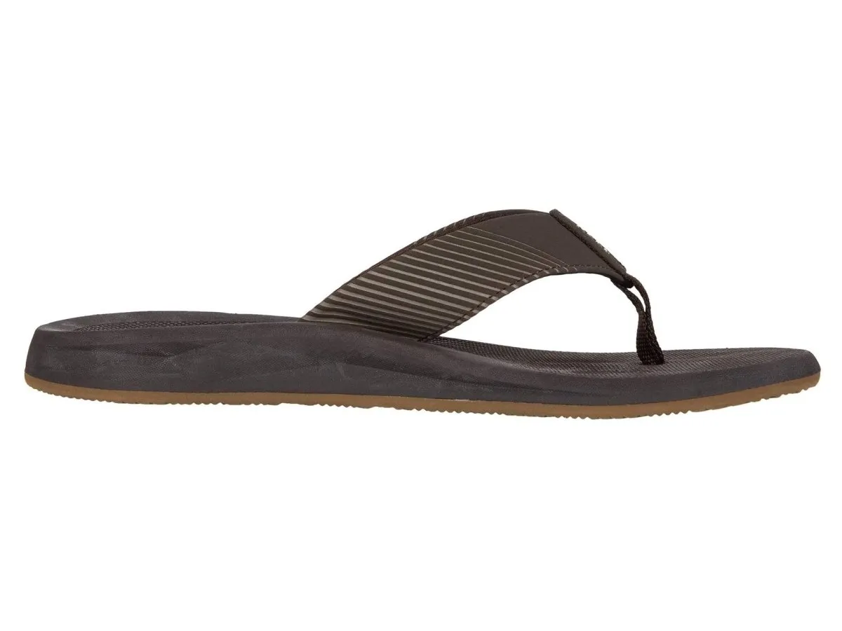 Resort All Inclusive Reef Men's Phantom II Safari Brown Flip Flop Sandal