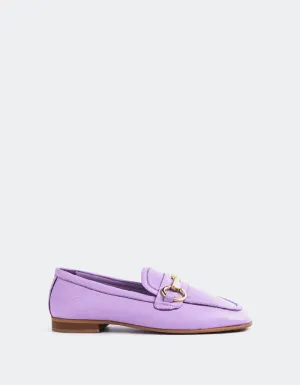 Franco Sarto Lucia Loafers Fayette Lilac Leather